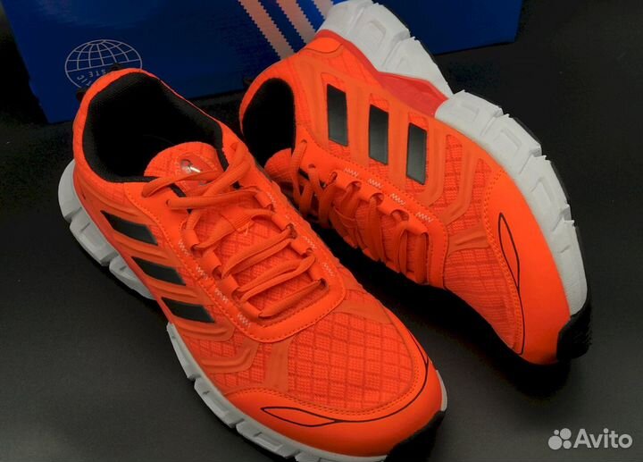 Adidas: спортивные кроссовки, оранжевого цвета, 41