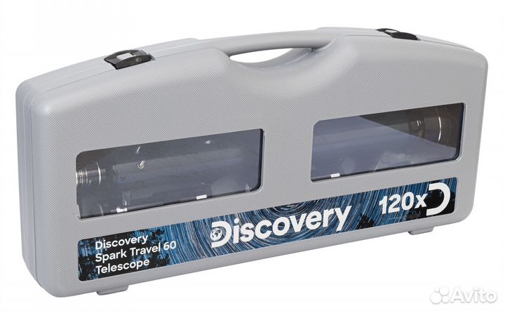 Телескоп Levenhuk Discovery Spark Travel 60 с книгой