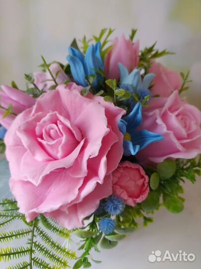 Букет из мыла