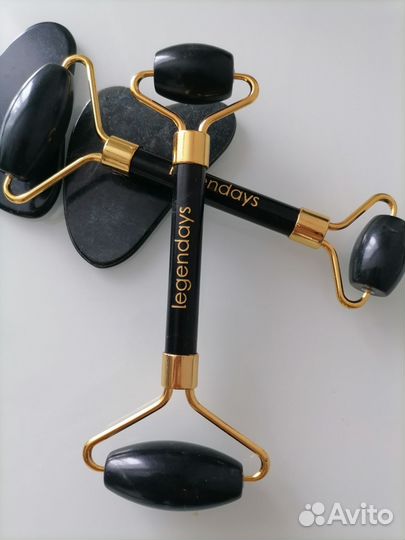 Набор для массажа Гуаша из натурального нефрита