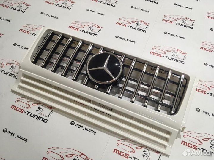 Решетка Мерседес G-Class GT Дистроник + AMG