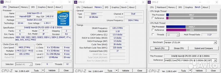 Игровой пк Intel 6 я 12 п 4,4Ghz/16Gb/RTX 3050 8Gb