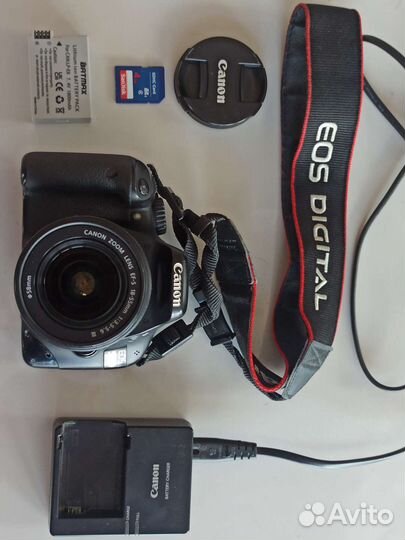 Зеркальный фотоаппарат canon 550d kit