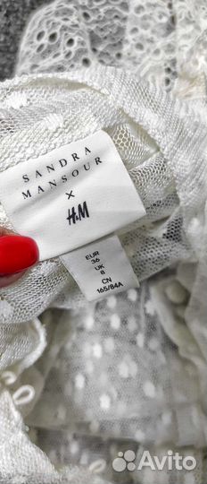 Блузка sandra mansuor+ H&M коллаборация