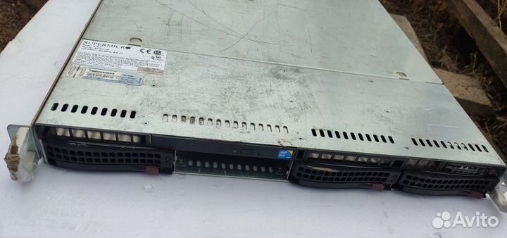 Сервер Supermicro supermicro 815-5 6016t-uf
