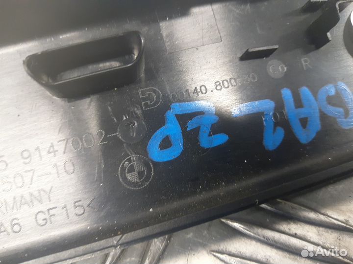 Б/У Накладка стекла заднего правого BMW 7-serie