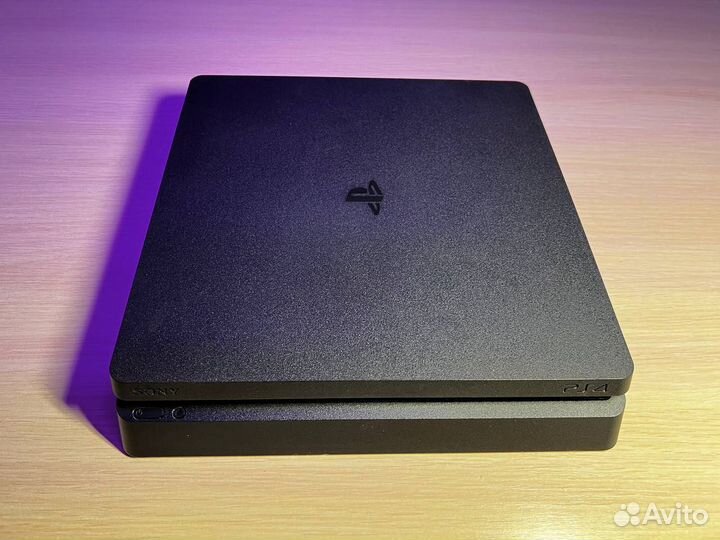 Playstation 4 slim + 110 игр