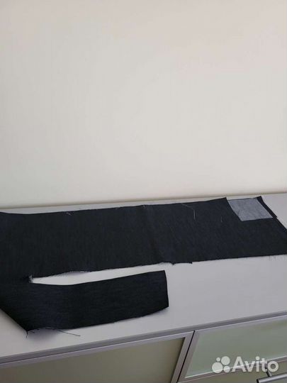 Ткань джинсовая раскроенная