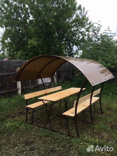 Беседка, душ