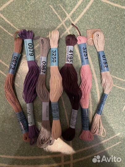 Нитки мулине