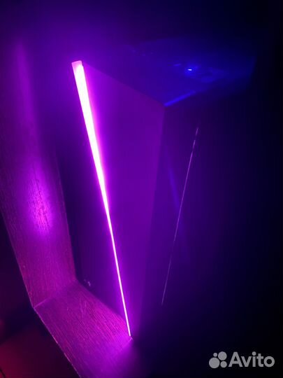 Компьютер игровой, клавиатура, мышь, монитор