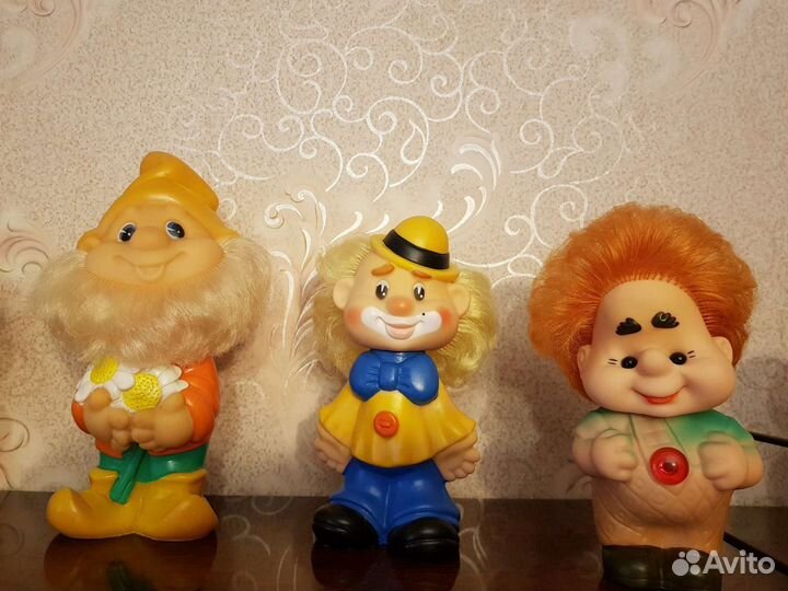 Резиновые игрушки СССР