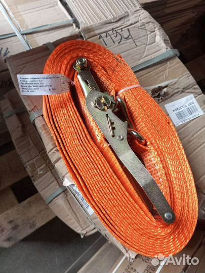 Ремни стяжные 5т 10м (новые, опт, розница)