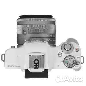 Canon EOS M50 Mark II Kit 15-45mm IS STM белая