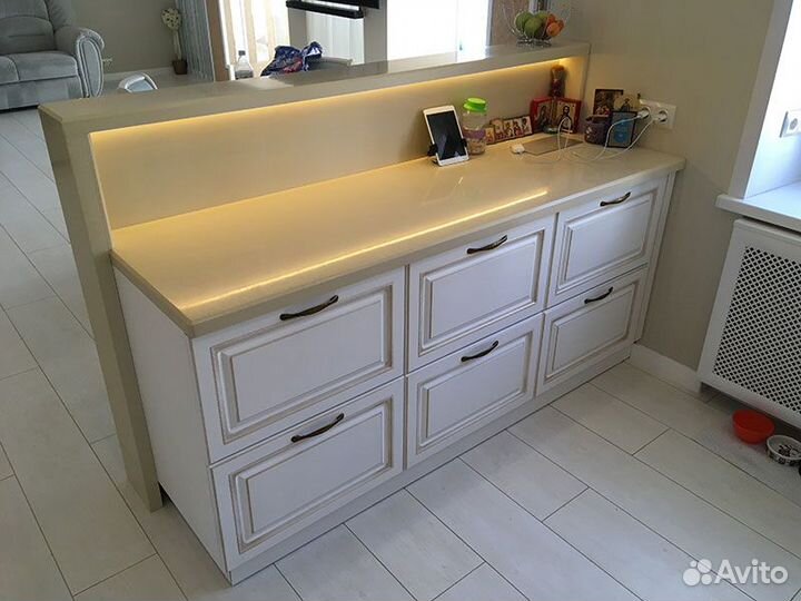 Искусственный камень. На кухне, в ванной и комнате