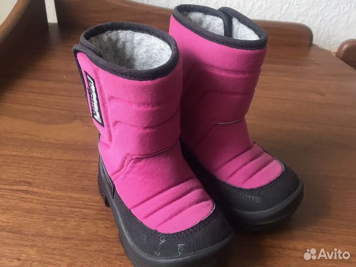 Зимние сапоги для девочки 23