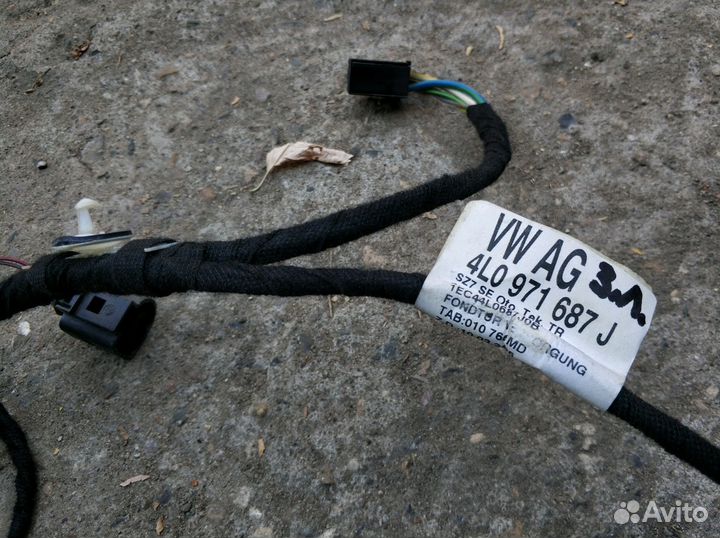 Проводка двери Audi Q7 Ауди Ку7