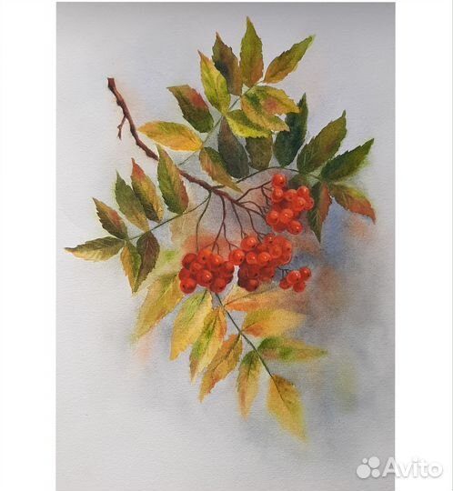 Картина акварель