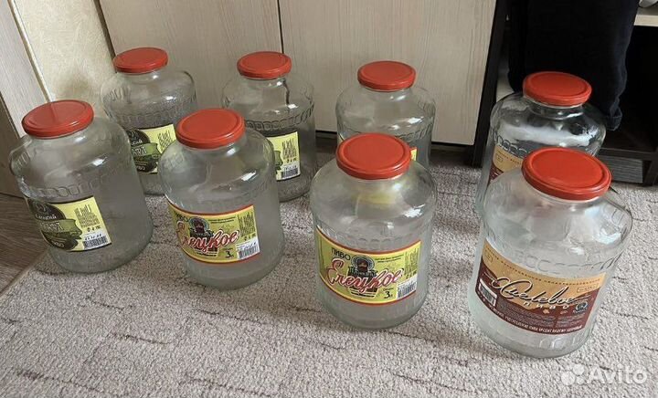 Банка стеклянная 3 л. Закрутка