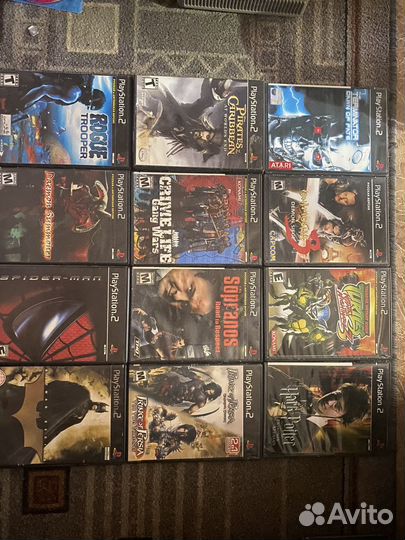 Диски на sony playstation 2