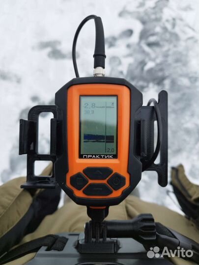 Кронштейн держатель для эхолота Практик 6, 7, 8