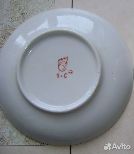 Чайный сервиз перламутр (СССР)