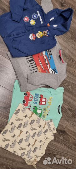 Детские вещи пакетом на мальчика 110