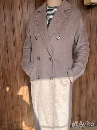Пальто женское демисезонное 44 46 длинное