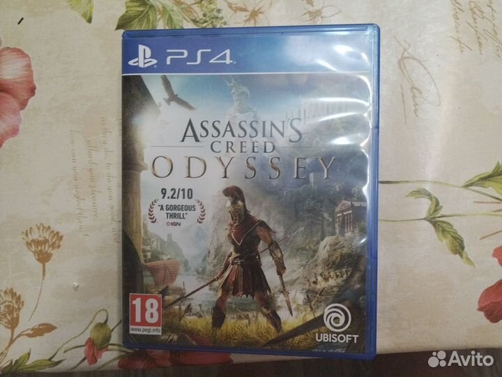 Диски на ps4 асасинс Крит одиссей