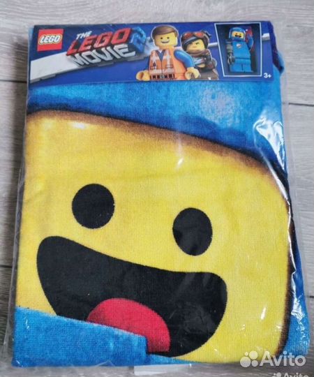 Детское банное полотенце Lego, новое