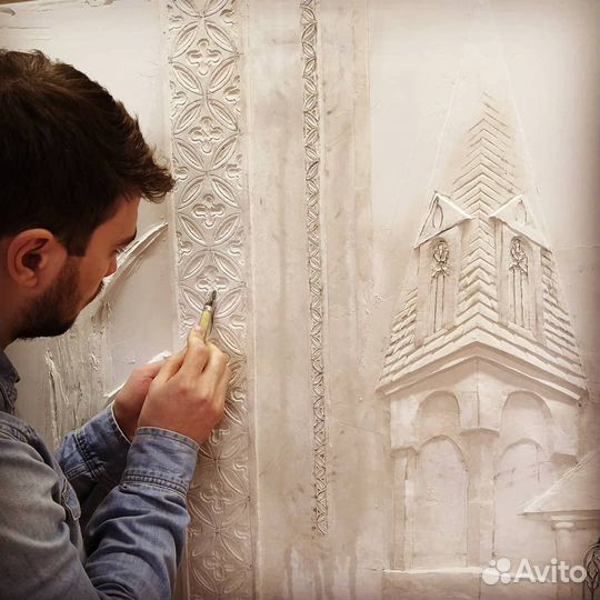 Барельев /Отделка Стен\ Роспись стен