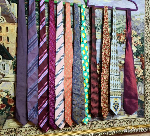 Галстуки шёлк, унисекс,бренды