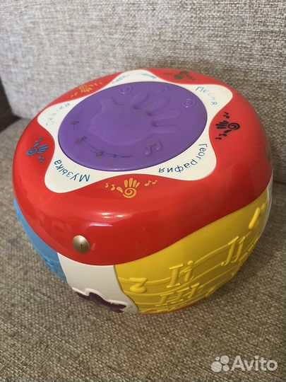 Развивающий барабан, музыкальная игрушка