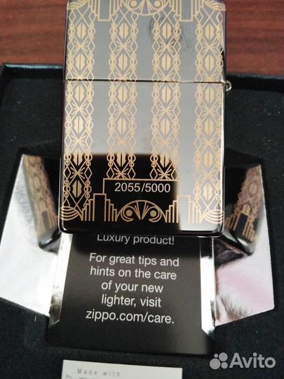 Зажигалка Zippo 100 Years of Art Deco лимитированн