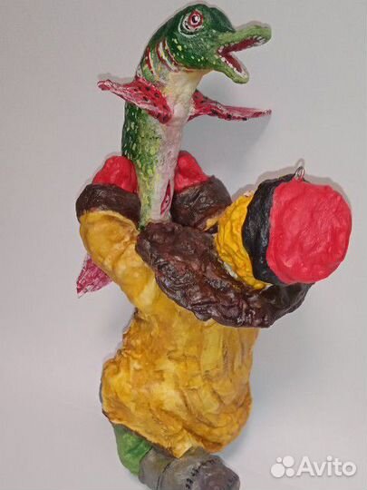 Ватная елочная игрушка