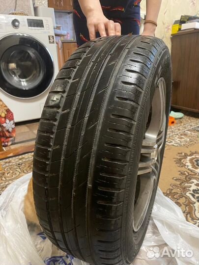 Комплект летней резины nokian на дисках 14R