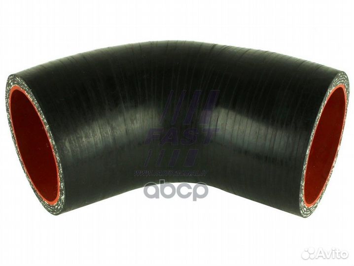 Труба интеркуллера fiat ducato 06 лев короткая