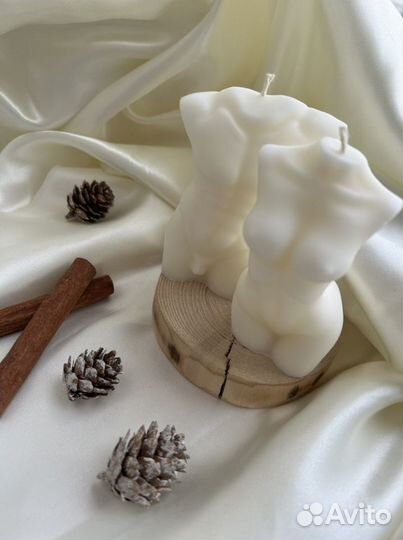 Свечи торс / подарок на 8 марта / свечи силуэт / с