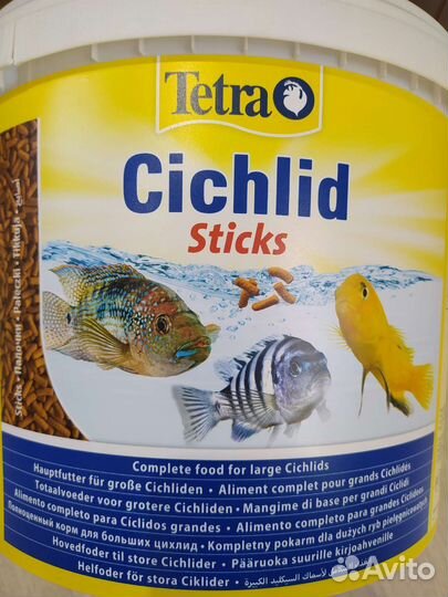 Продаю корм для рыб - tetra Cichlid stick