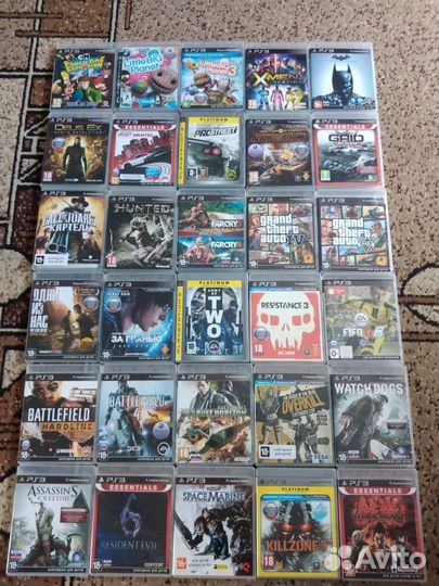 Игровые диски на ps3