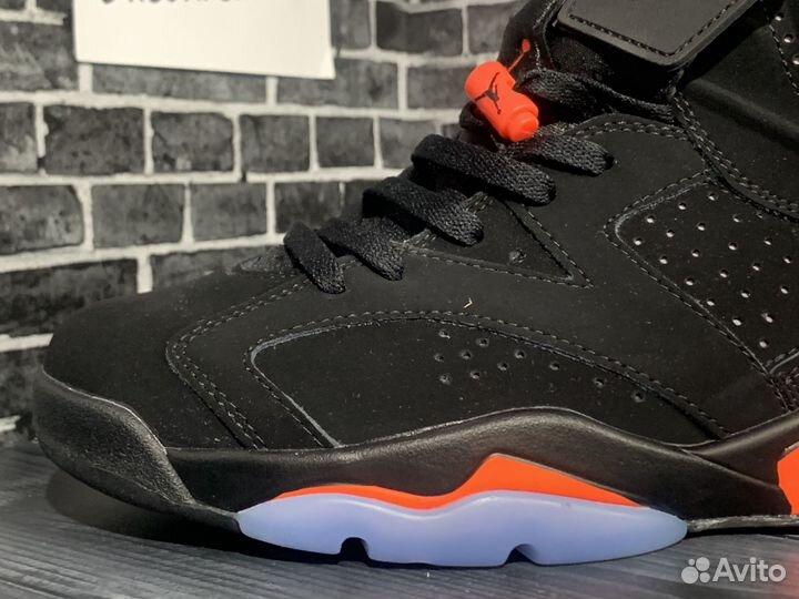 Nike Air Jordan 6 Retro Infrared Black GS