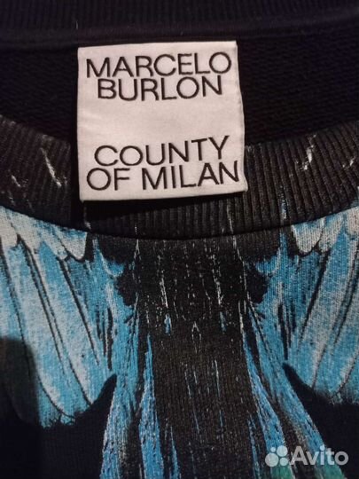 Marcelo Burlon Wings Regular Crewneck