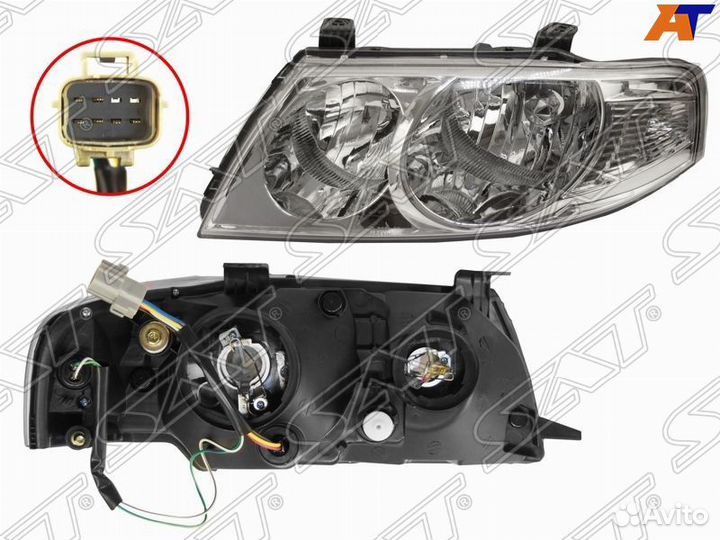 Фара левая nissan almera classic 07-12 LH