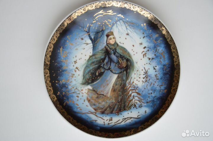 Много Дулево. Тарелка декоративная 20 см