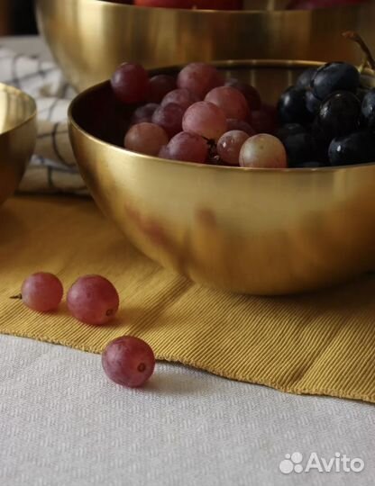 Набор салатниц из нержавеющей стали новый