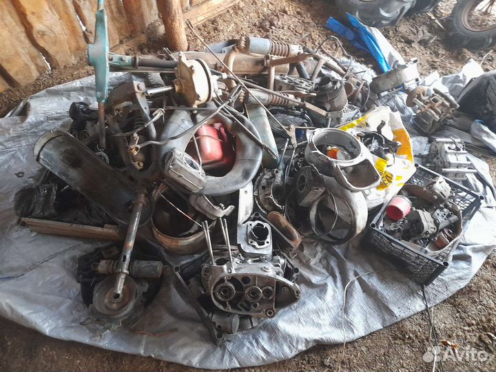 Запчасти на мотороллер муравей