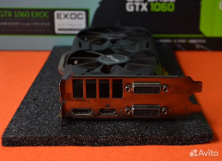 Видеокарта KFA2 GTX 1060 exoc 6GB