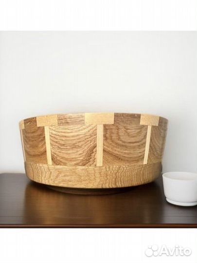 Ваза для фруктов 3,5л из дуба