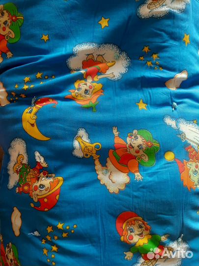 Матрасик детский,ватный.б/у