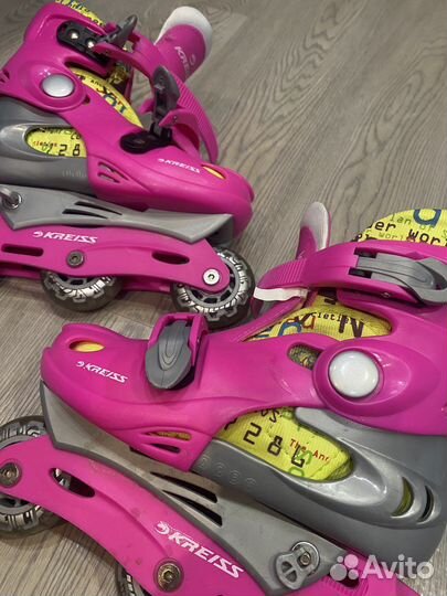 Роликовые коньки ролики 30-33 размер
